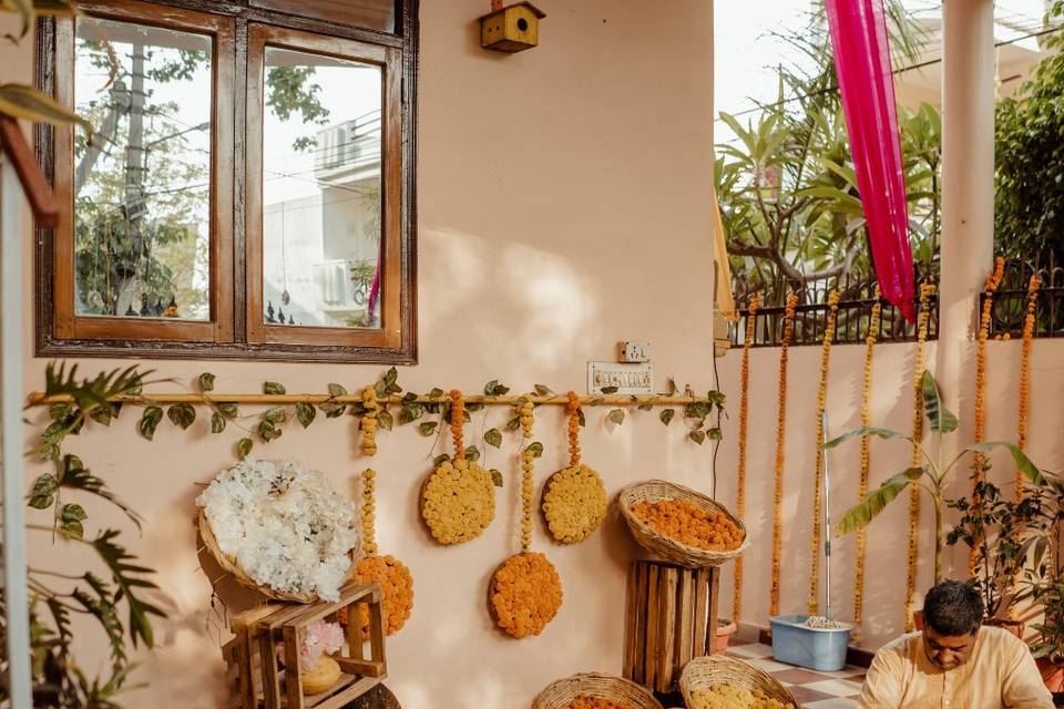 Haldi house decor