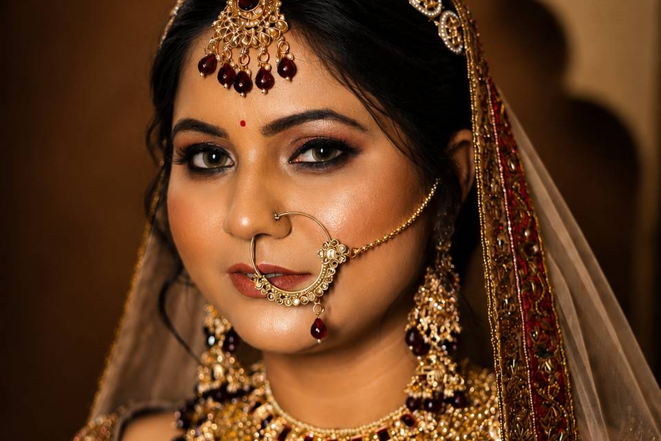 Bridal makeup