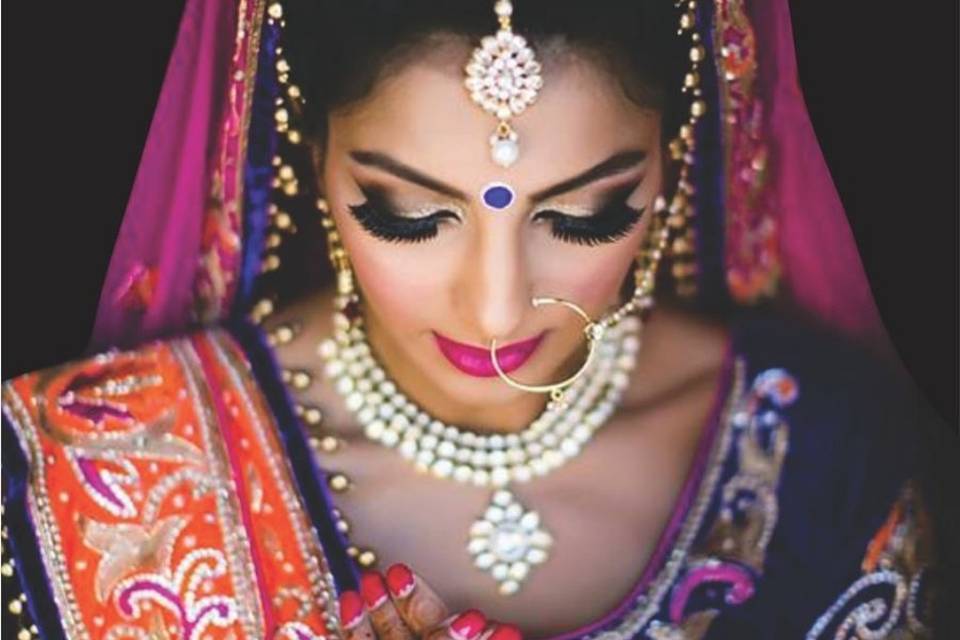 Bridal makeup