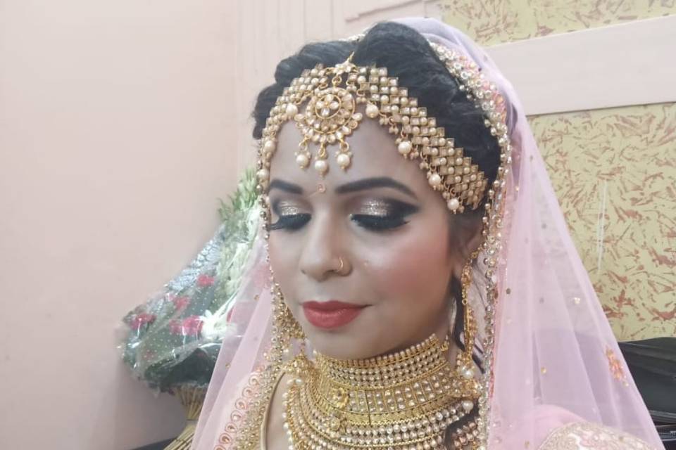 Bridal makeup