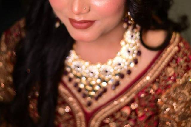Bridal makeup
