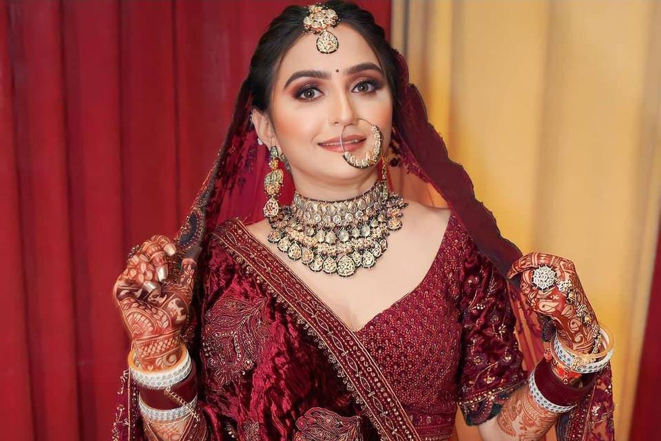 Bridal makeup