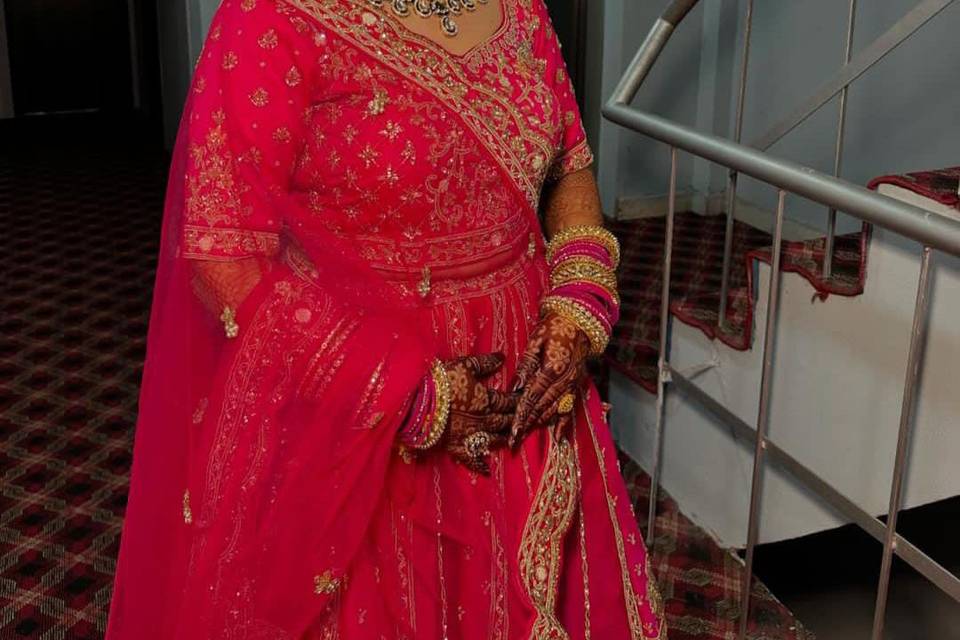 Bridal makeup