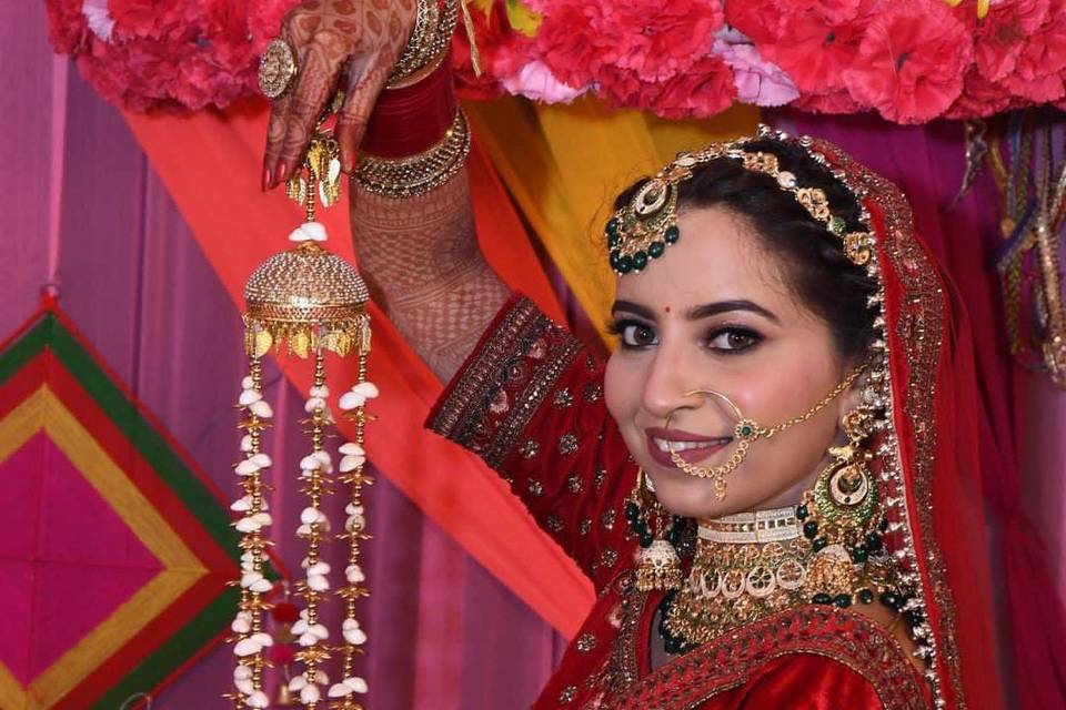 Bridal makeup