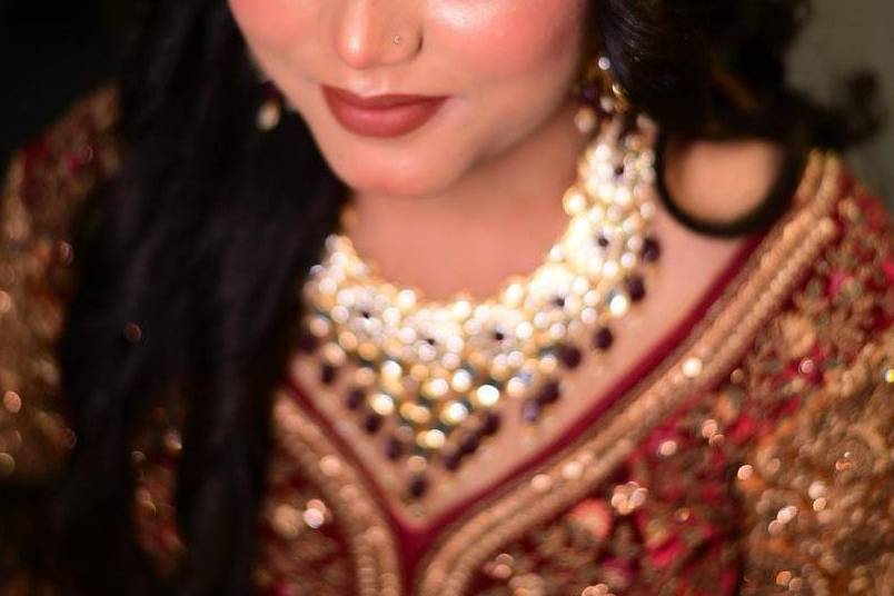 Bridal makeup