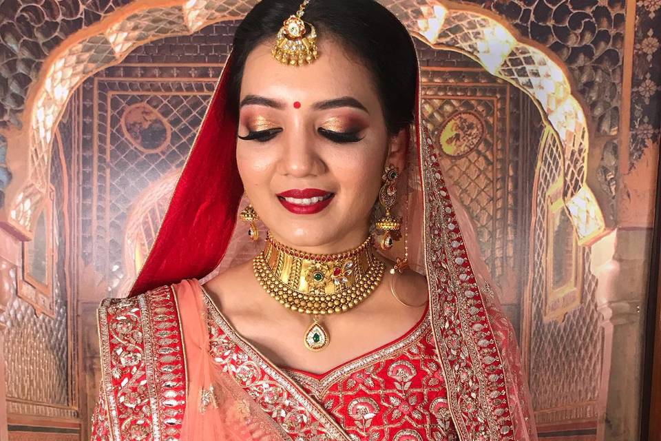 Bridal makeup