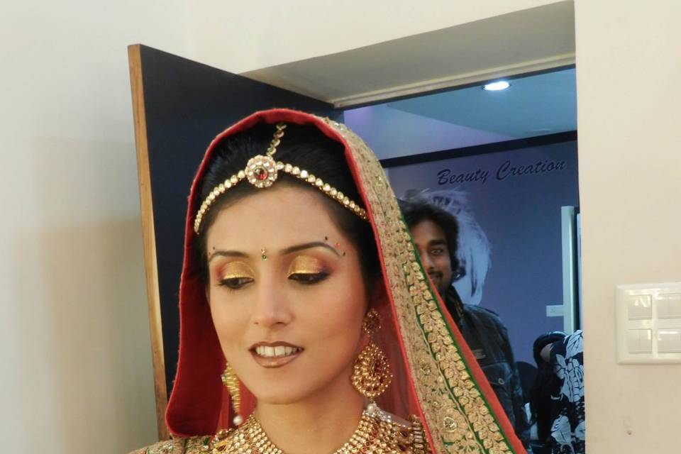 Bridal makeup