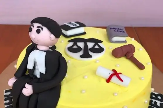 Lawyer Theme Cake - RJ Bakers