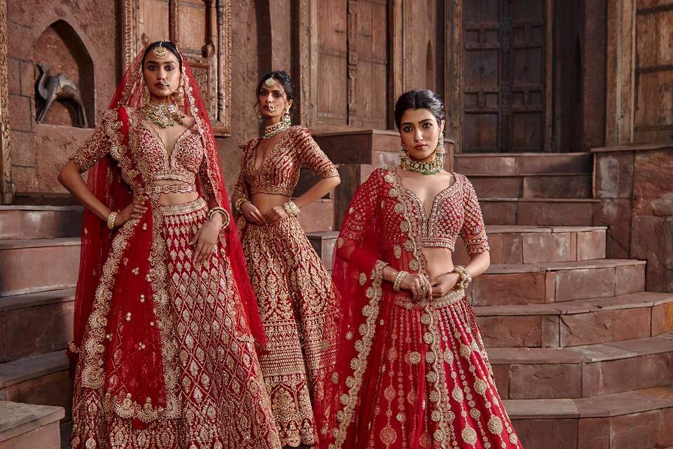 Bridal lehenga