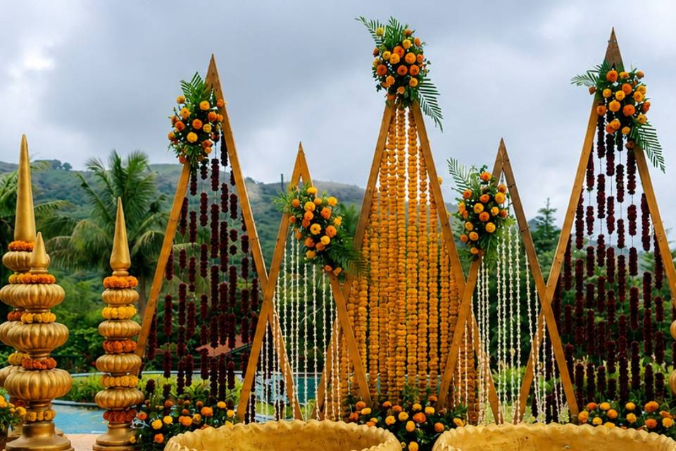 Haldi decor