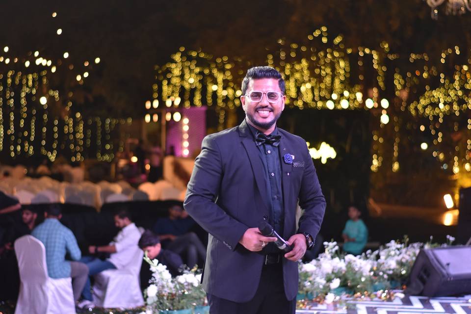 Emcee Pramod Gowda