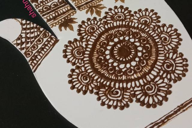 Henna Sticker Stencil - SD150 (2pcs) | Sherifah - Henna Stencils