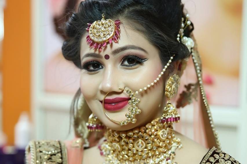 Bridal makeup