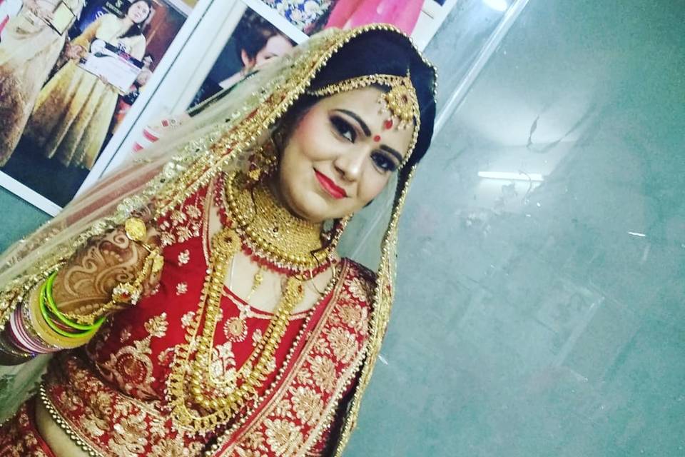 Bridal makeup