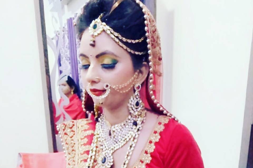 Bridal makeup