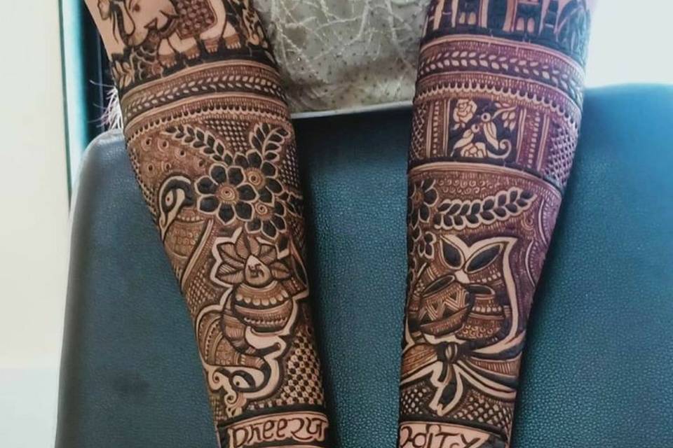 bridal mehndi