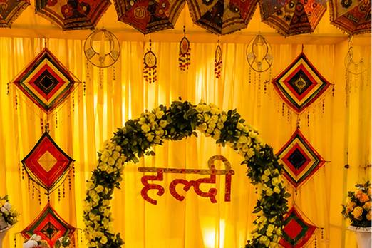Haldi decor