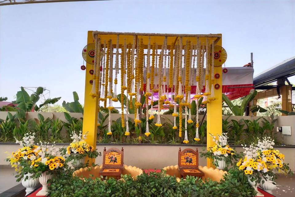 Haldi decor