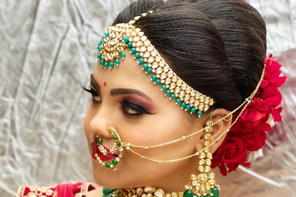 Bridal makeup