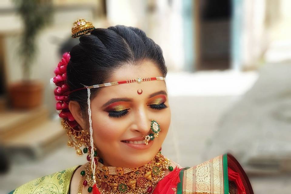 Bridal makeup