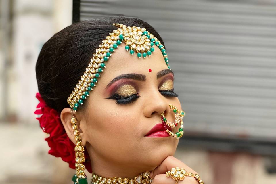 Bridal makeup