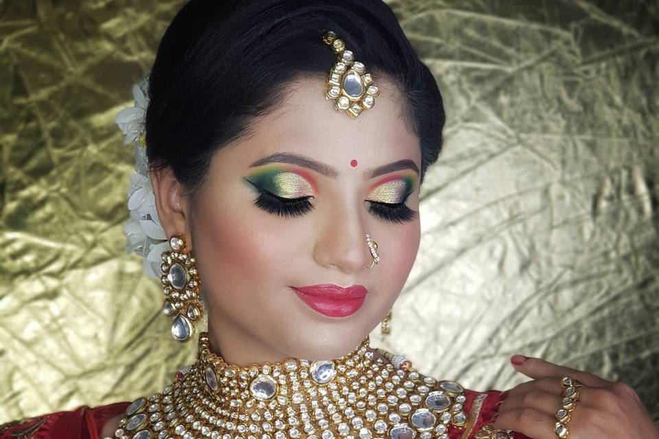 Bridal makeup