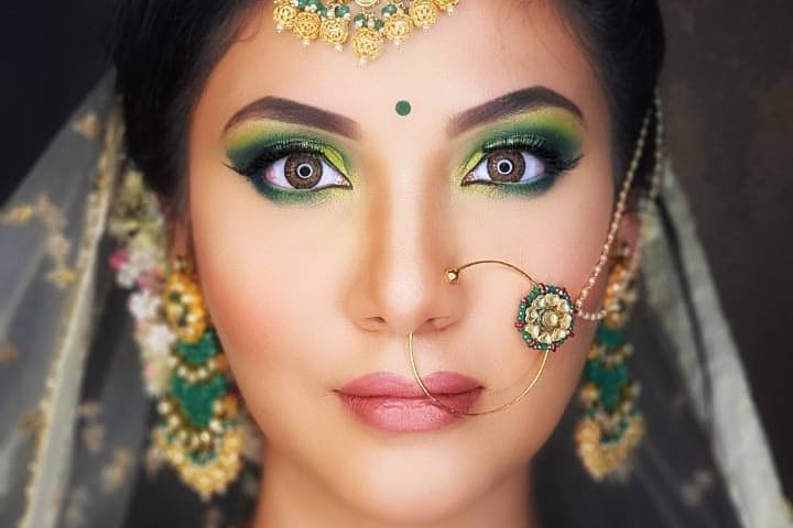 Bridal makeup