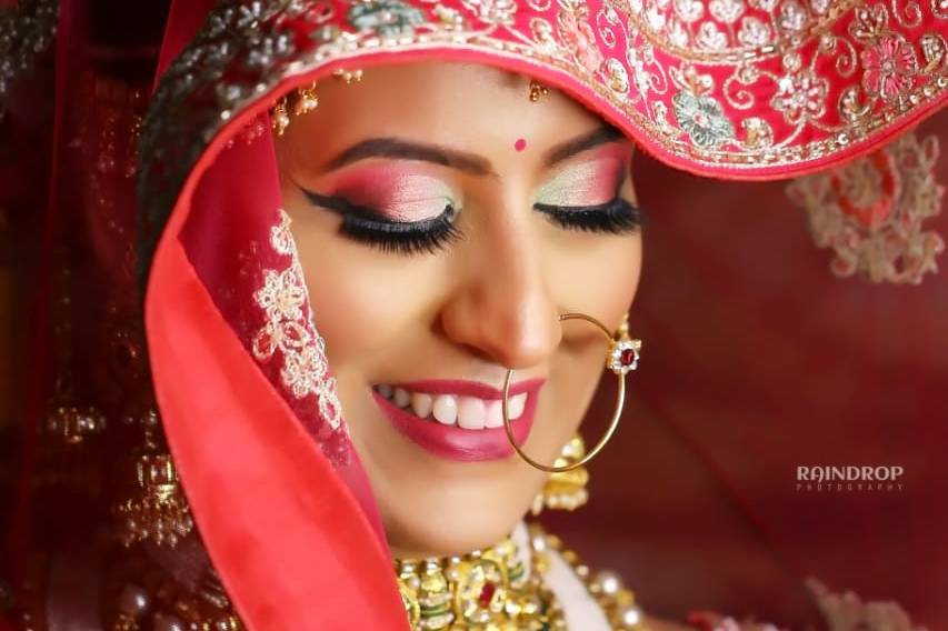 Bridal makeup