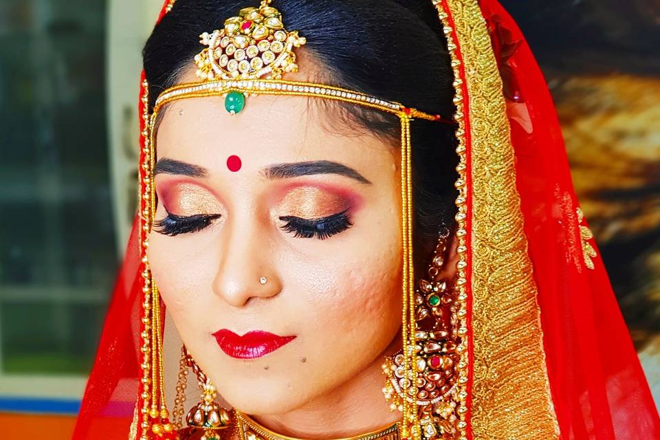 Bridal makeup