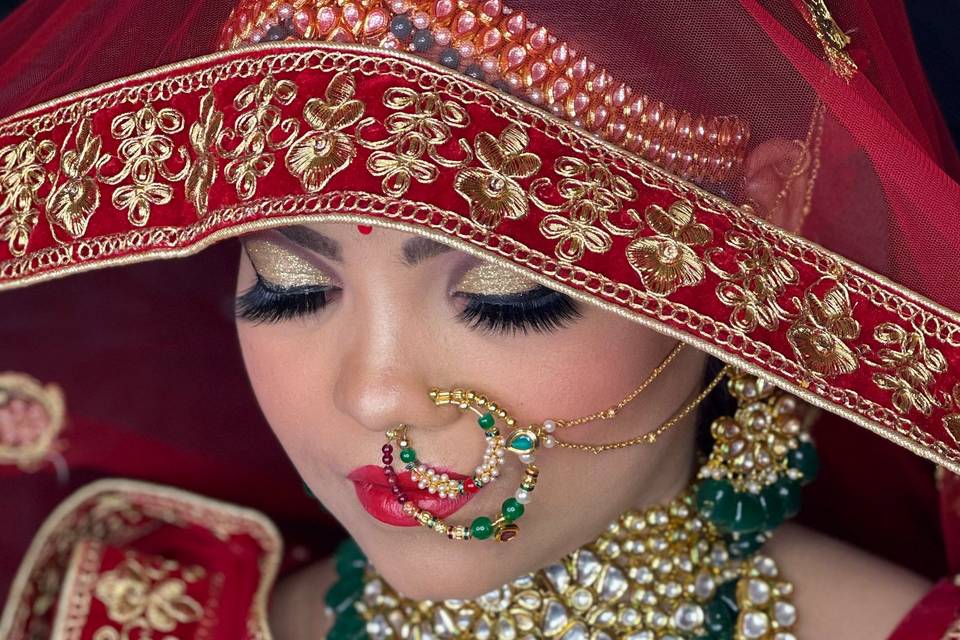 Bridal makeup