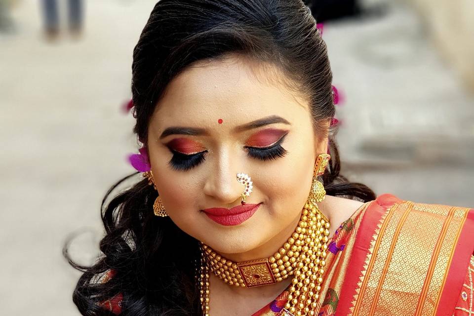 Bridal makeup