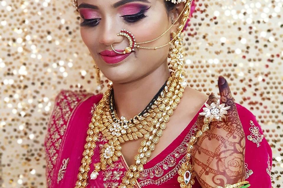 Bridal makeup