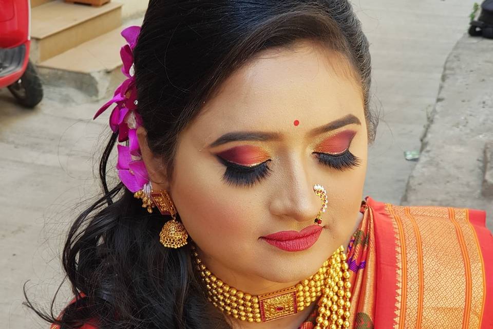 Bridal makeup