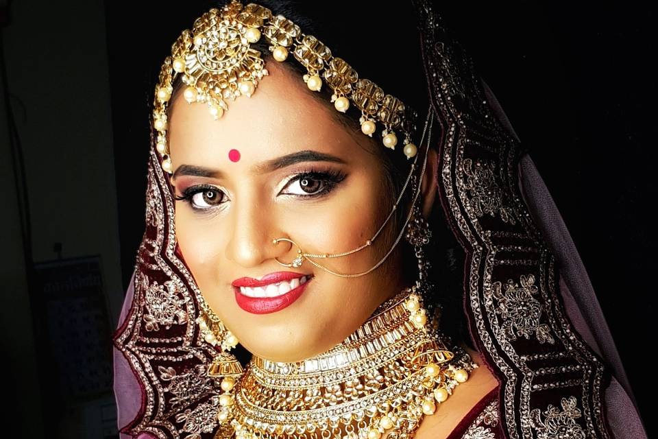 Bridal makeup