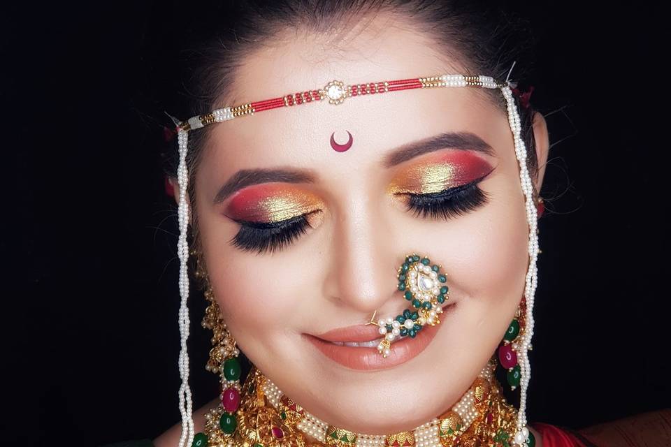 Bridal makeup