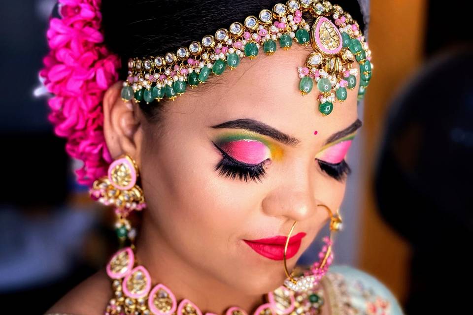 Bridal makeup