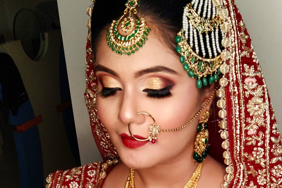 Bridal makeup