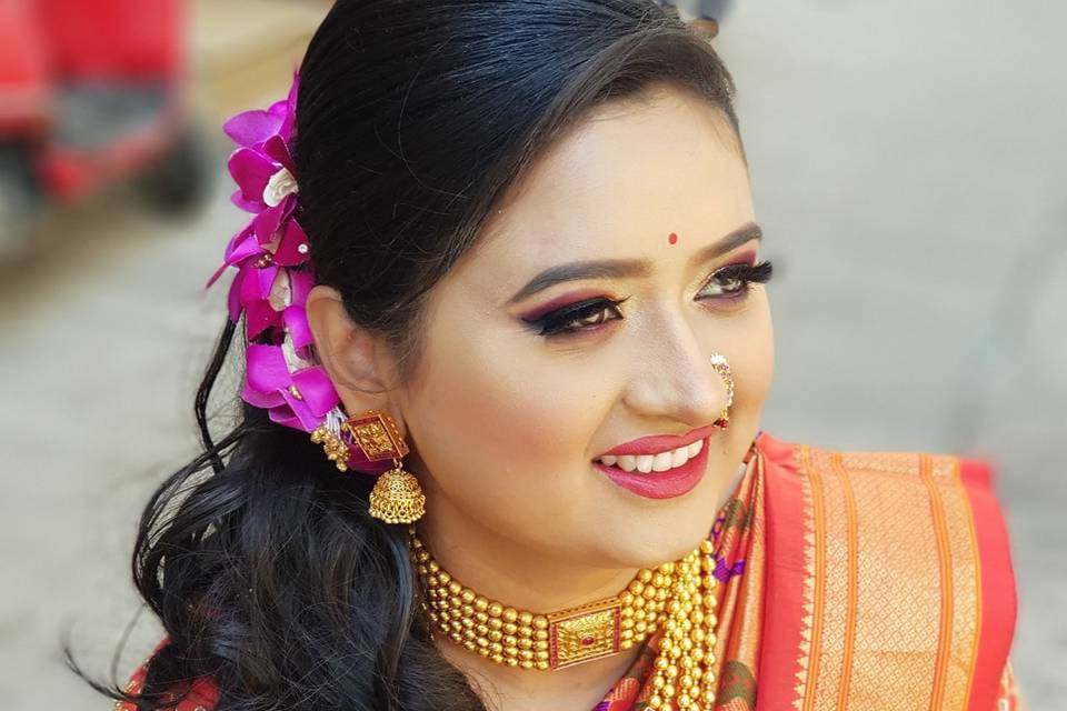 Bridal makeup