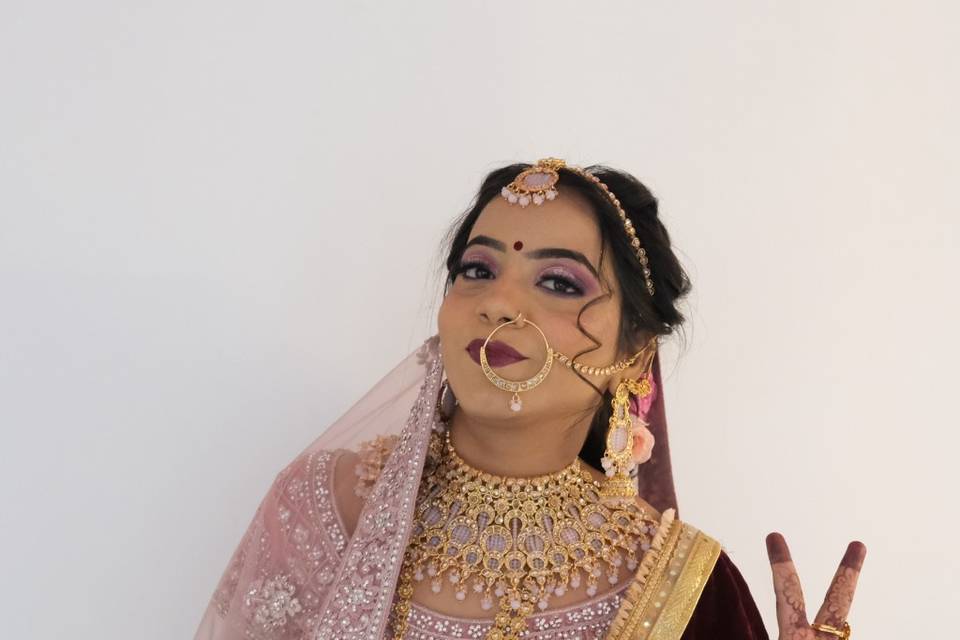 Bridal makeup