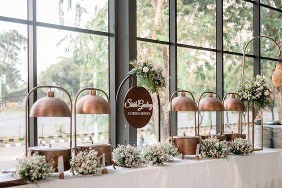 Catering setup