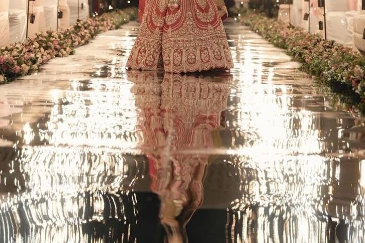 Bride's entry