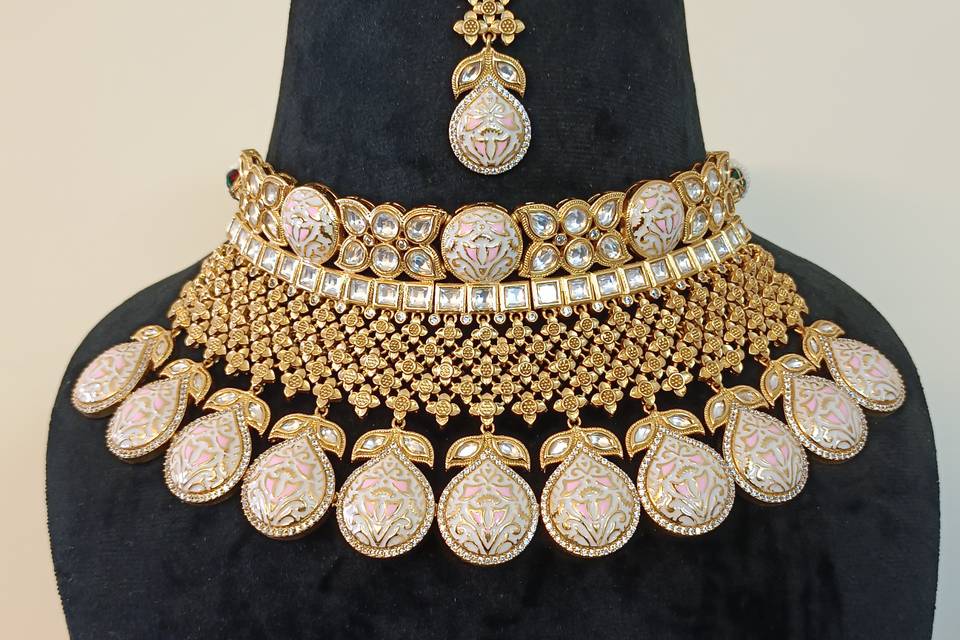 Bridal necklace set