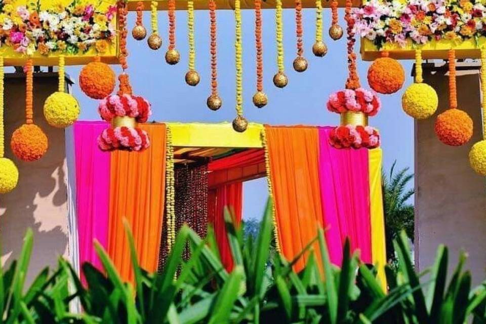 Mandap gate