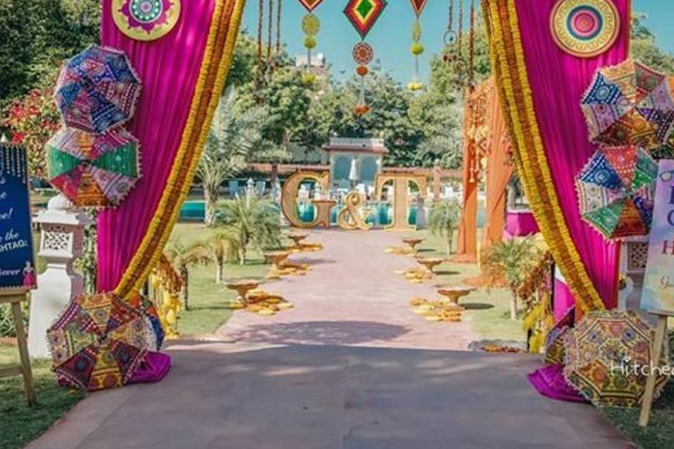 Mehndi gate