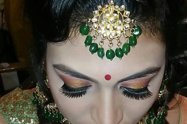 Bridal makeup