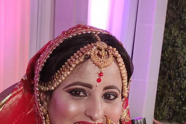 Bridal makeup