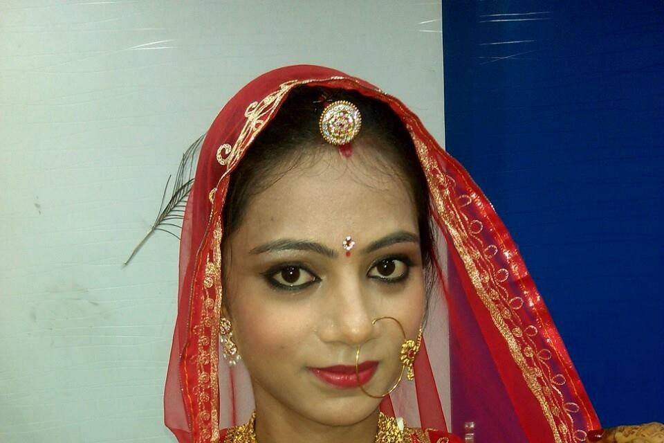 Bridal makeup