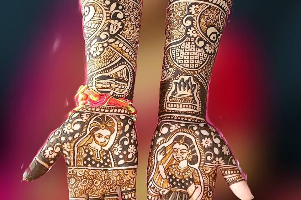 Bridal mehendi