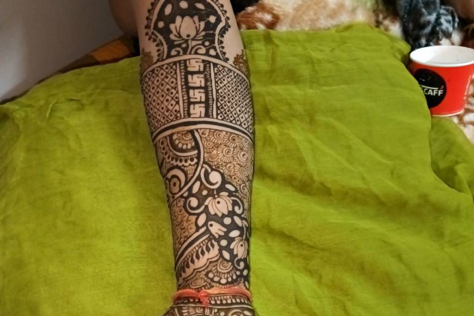 Bridal mehendi