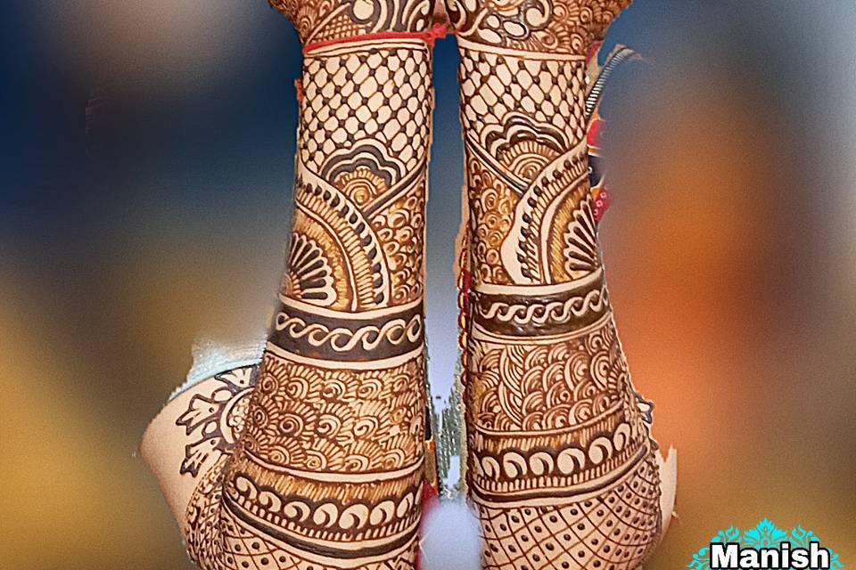 Bridal mehendi